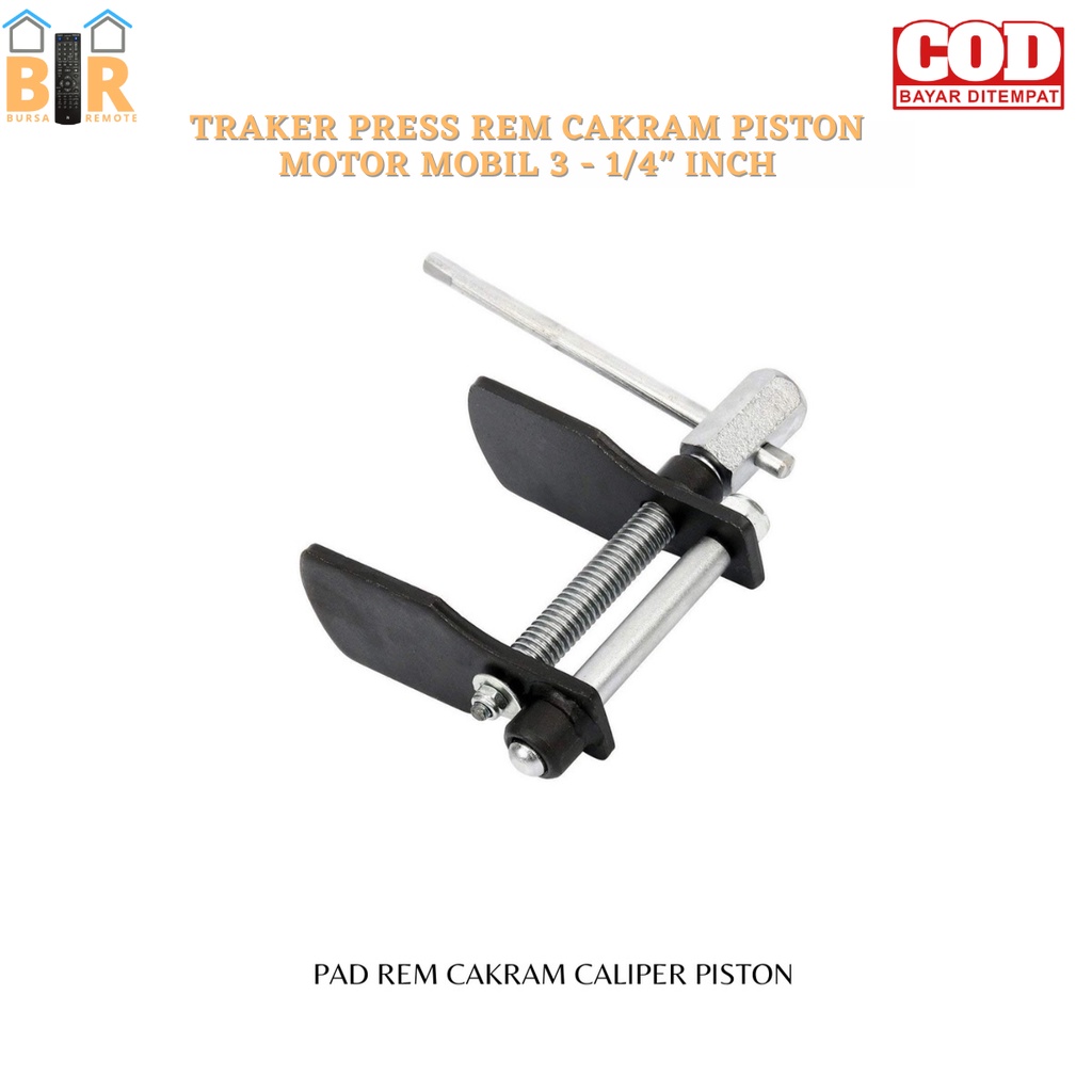 Traker Press Rem Cakram Piston Motor Mobil  3 - 1/4&quot; inch