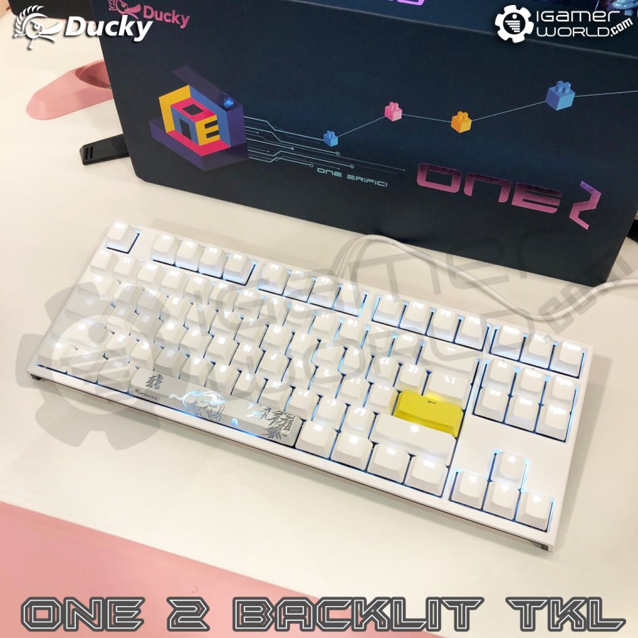 Jual Ducky One 2 Backlit TKL White Case WhiteLED Mechanical Gaming ...