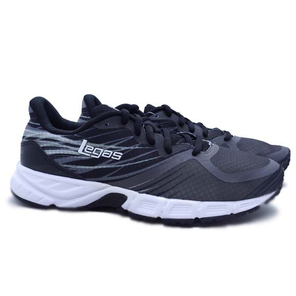 Sepatu Running Legas Firefly U - Dark Slate/Black/Gray