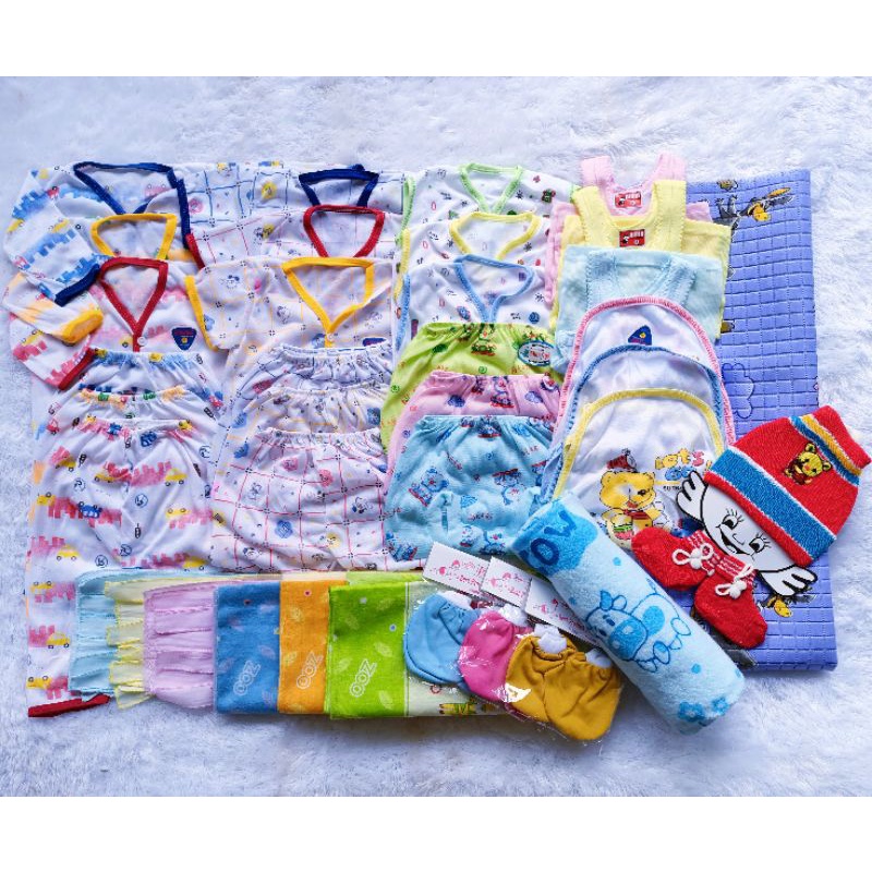 Set Baju Bayi Komplit Paket Perlengkapan Bayi Baru Lahir Set Pakaian Bayi Lengkap Paket Baju Bayi