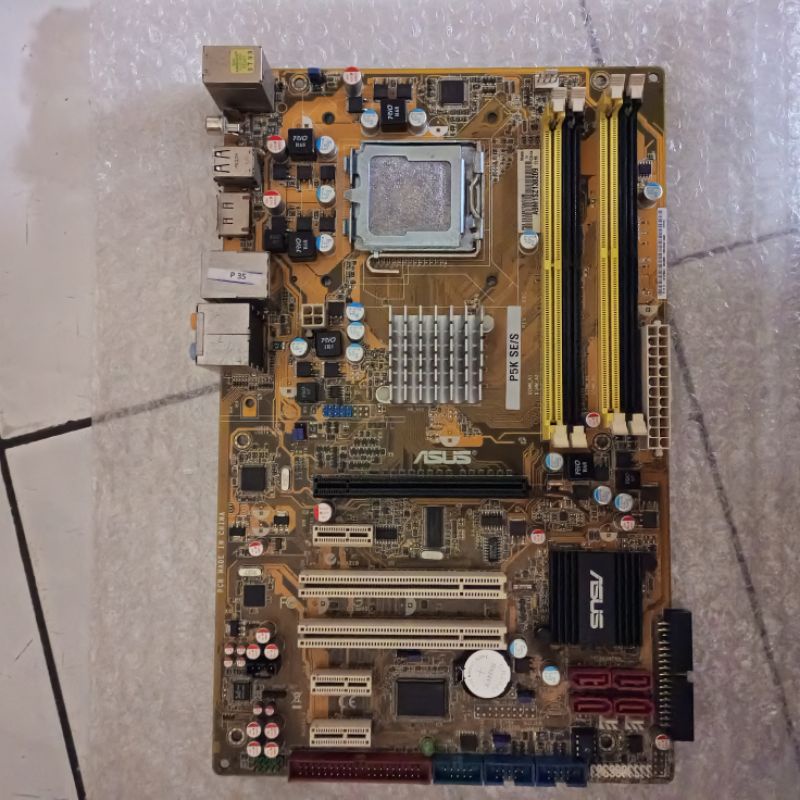Asus P5K SE/S. LGA775 intel P35. Offboard VGA. 4 slot DDR2