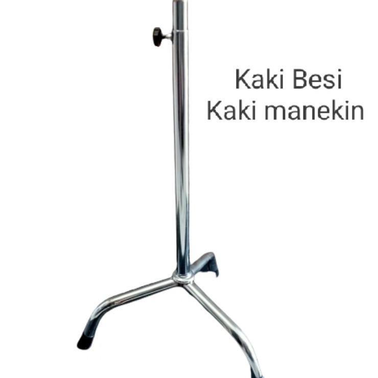 Kaki Besi Manekin / Kaki Patung Setengah Badan / Kaki Besi Manekin Tiang Penyangga Patung