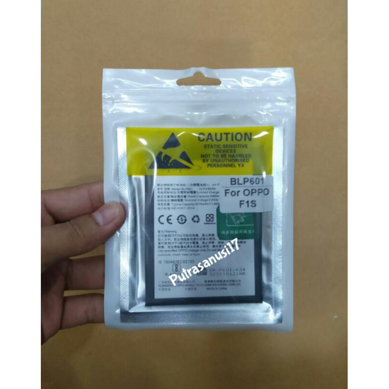 Baterai Oppo F1S / A59 / BLP601 ORIGINAL 100%
