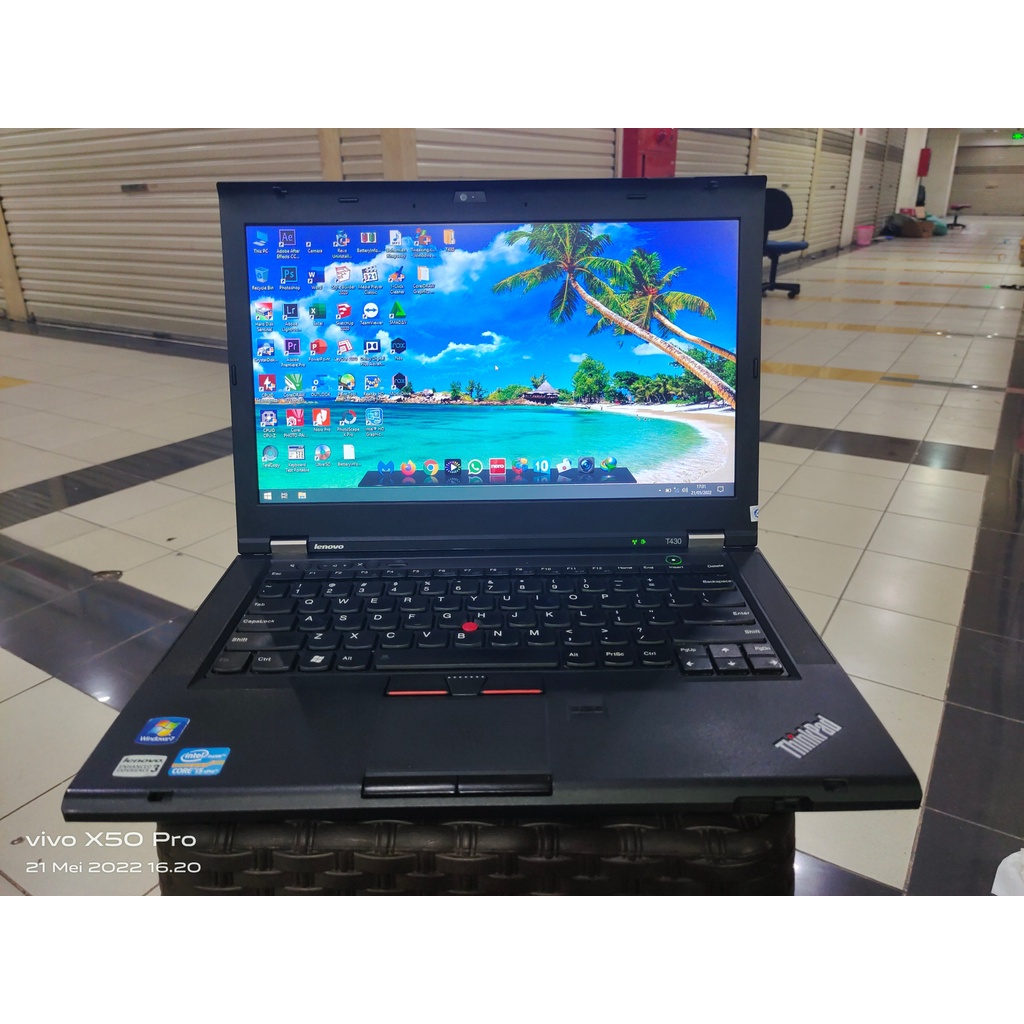 Lenovo Thinkpad Core i7 gen 3 | Notebook Laptop Bekas Second Mulus