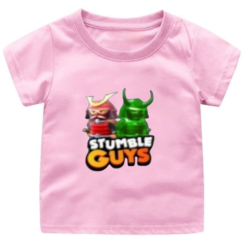 KAOS ANAK STUMBLE GUYS (2) CEWEK-COWOK 1-12 TAHUN FASHION ANAK TERBARU