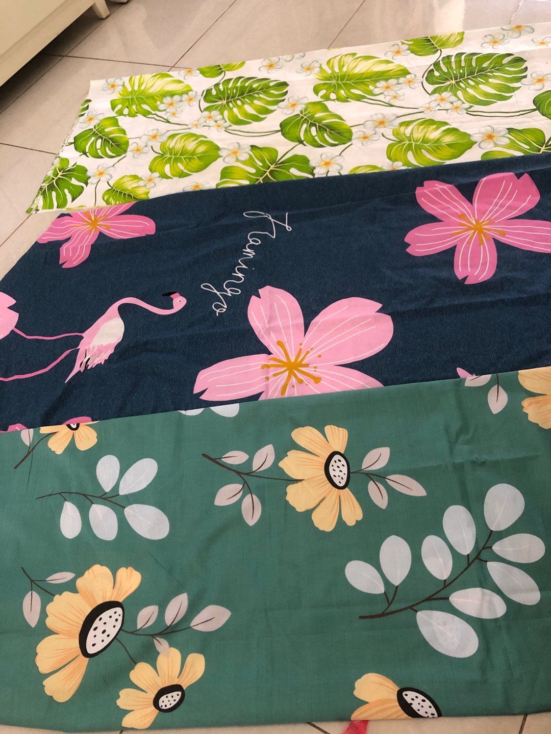 Bahan Kain Sprei Baby Dottie Ll Katun Cvc Ll Katun Star