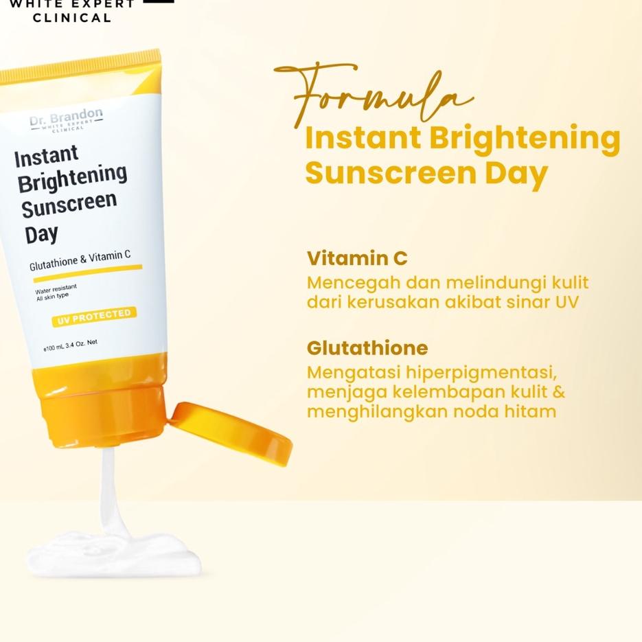 【F⚡ASH SALE】 Dr. Brandon Instant Whitening Sunscreen Day 「5.5 F⚡ASH SALE」
