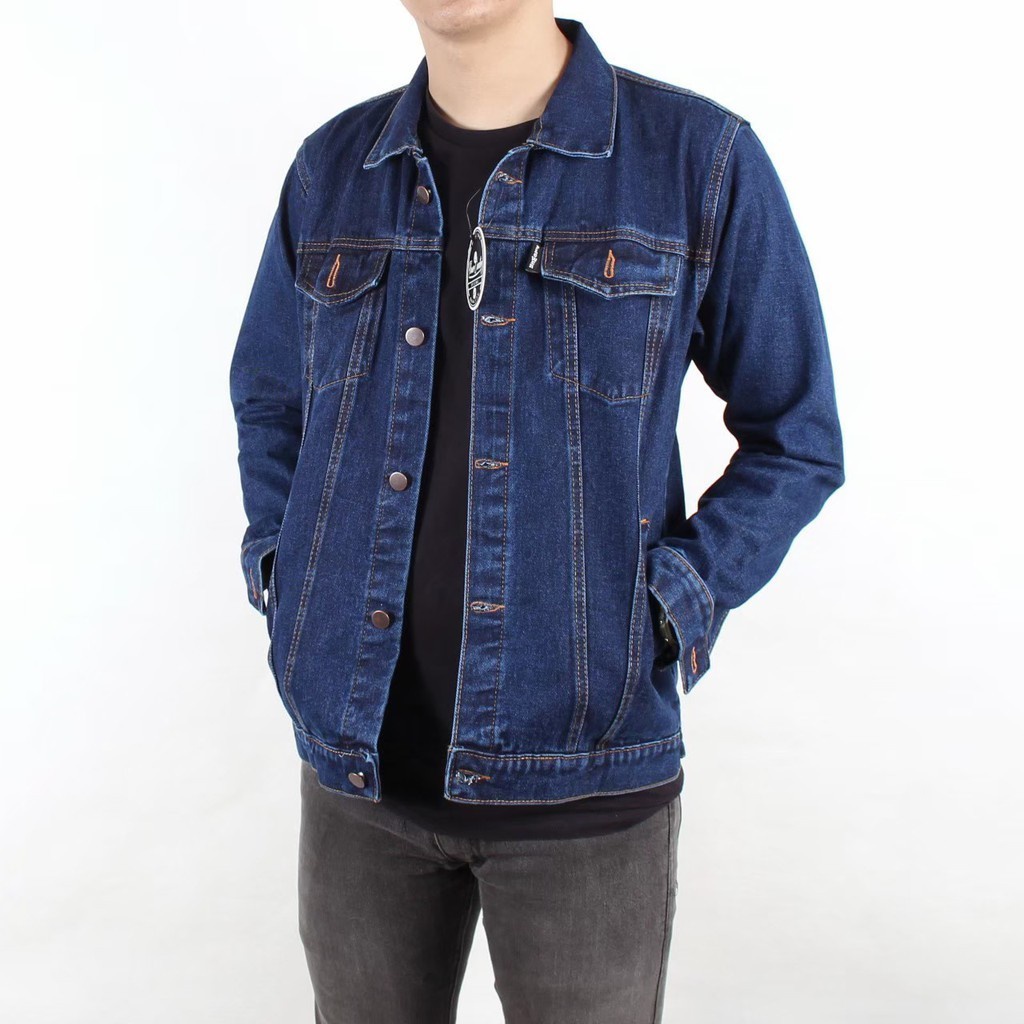 Jaket Jeans Pria /Jaket Denim  Jaket /Jeans Series Murah Terlaris