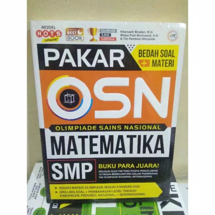 

❤BISA COD❤ BUKU MATEMATIKA SMP | PAKAR OSN MATEMATIKA SMP By Forom Edukasi