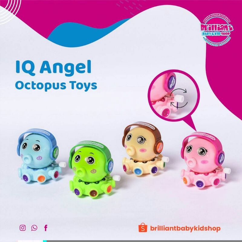 Mainan Anak IQ ANGEL Octopus Toys - IQ658