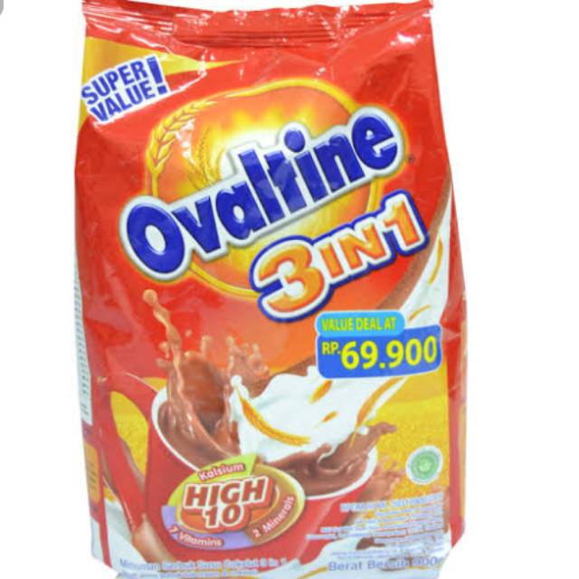 

Ovaltine 900gr (Khusus 3in1 free Gulaku 1/2kg)