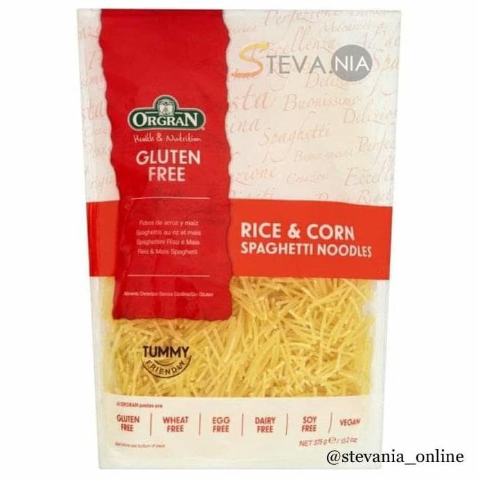

Orgran Rice & Corn Spaghetti Noodles 375g