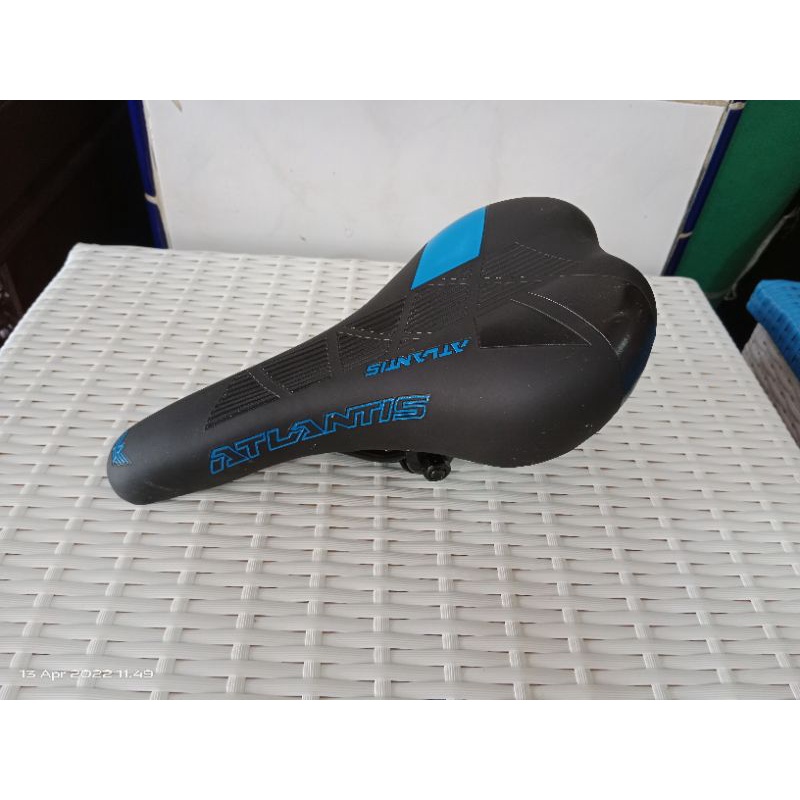 jok atau sadel sepeda merk atlantis, sepeda bmx, mini, lipat, gunung.