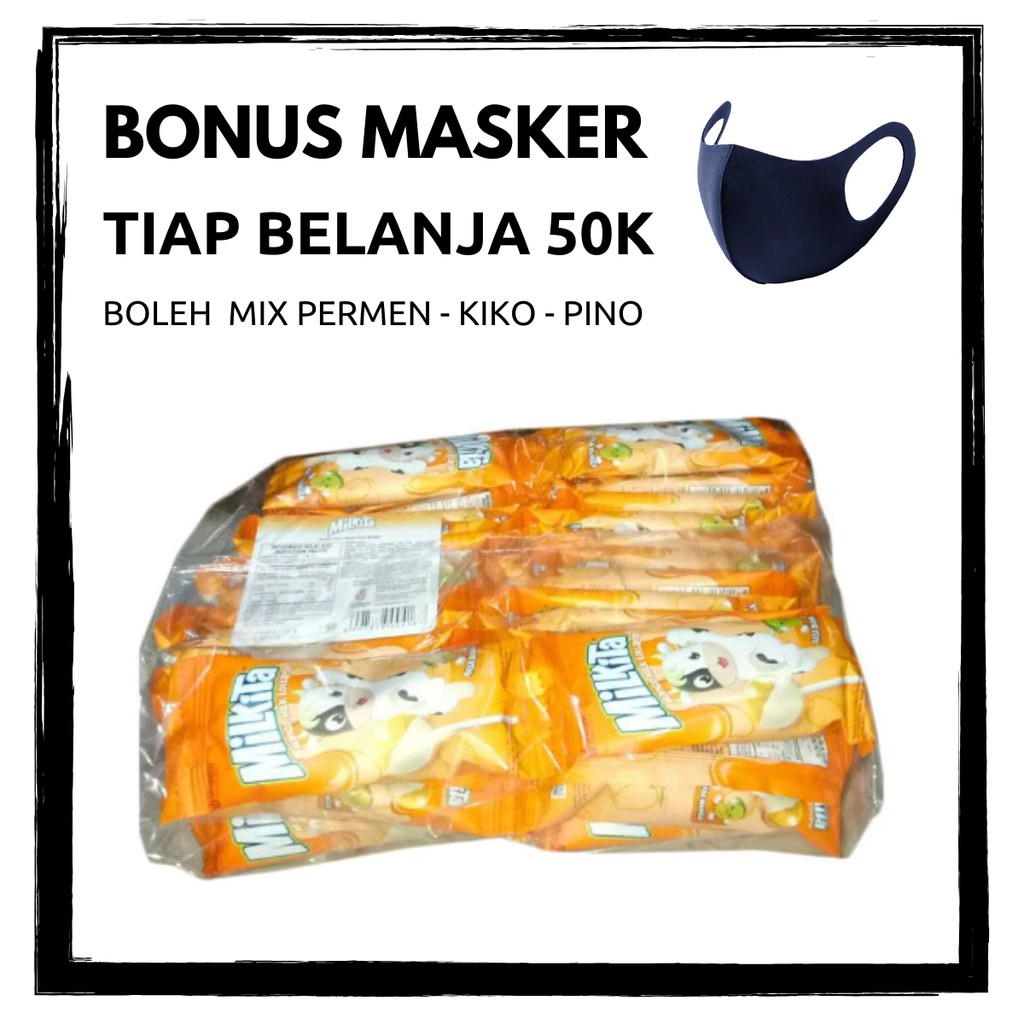 Permen Susu Milkita Lolipop Hanger Mangga Pack Isi 36 Pcs