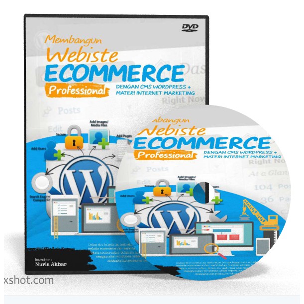 DVD TUTORIAL MEMBANGUN TOKO ONLINE PROFESSIONAL DENGAN CMS WORDPRESS