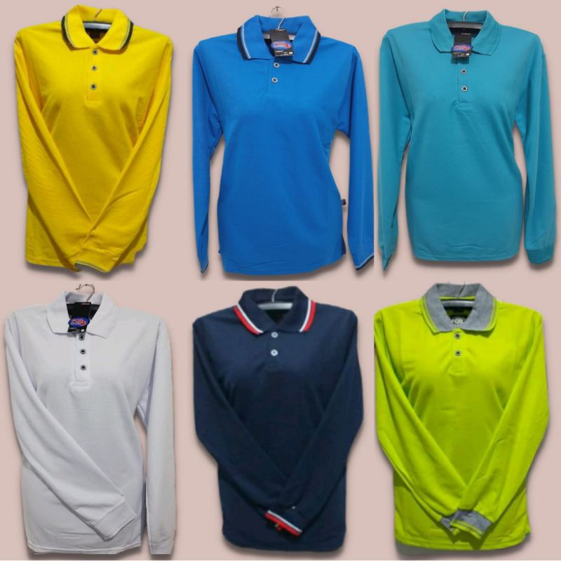 kaos wanki wanita seragam kaos polos lengan panjang