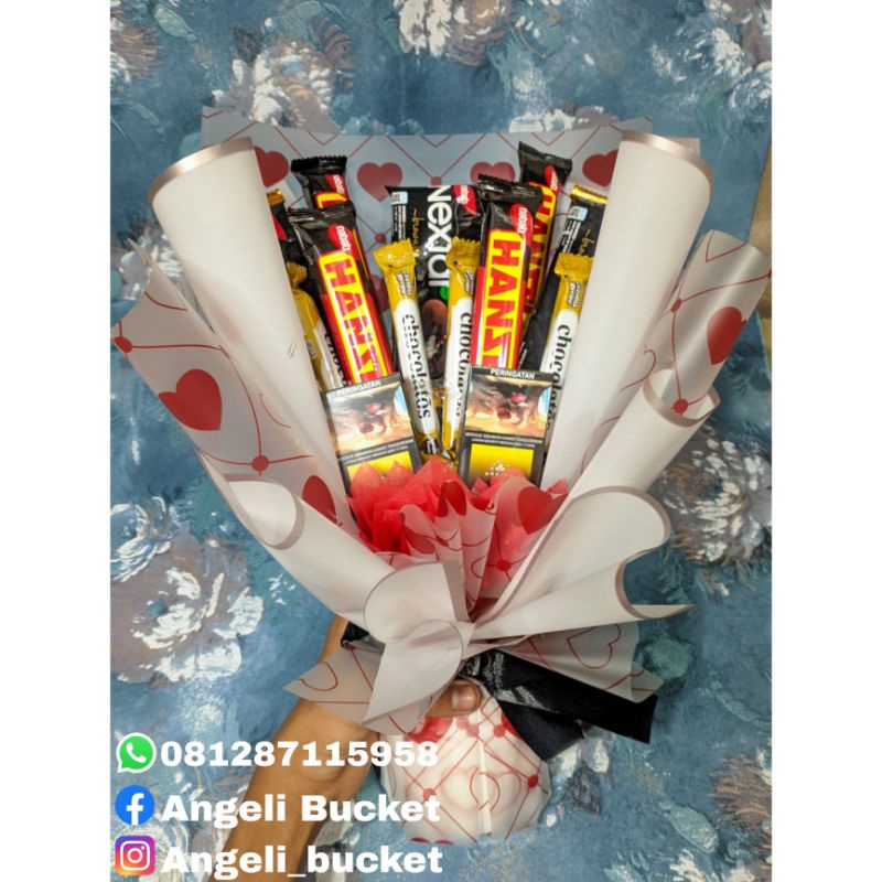 

buket snack,buket bunga,buket kosong,buket uang