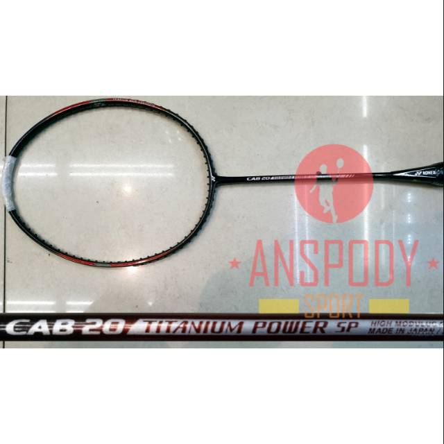 RAKET BADMINTON YONEX CARBONEX 20 TITANIUM POWER