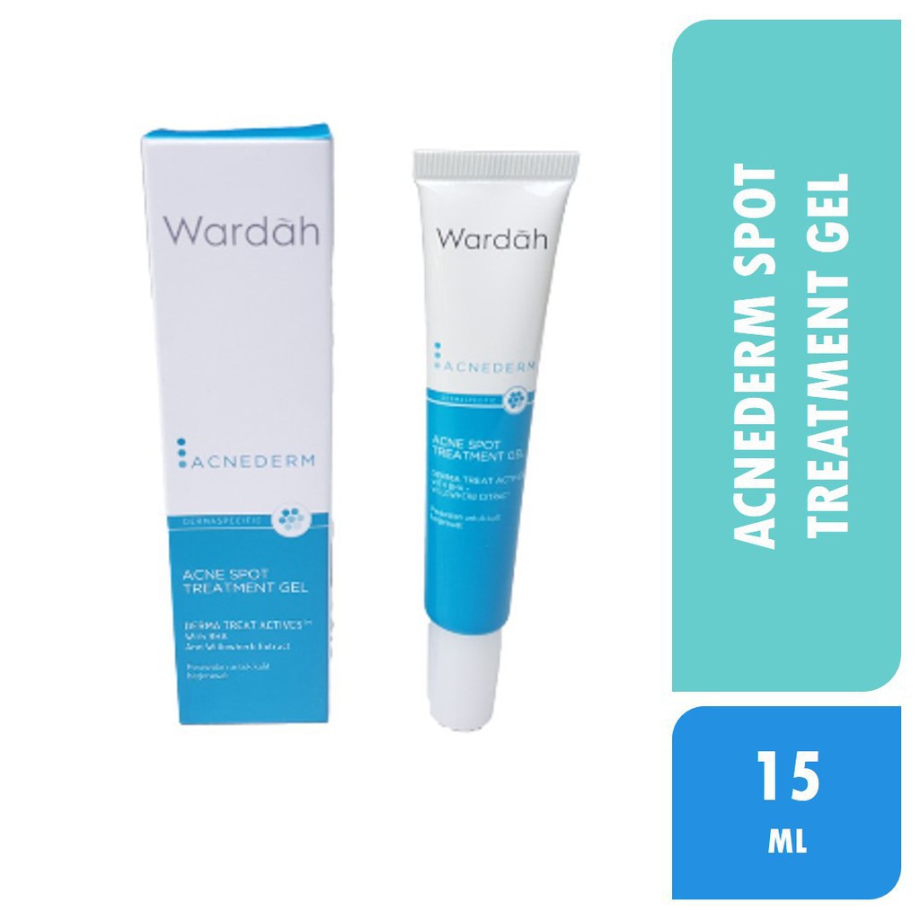 Wardah Acnederm Acne Spot Treatment Gel 15ml