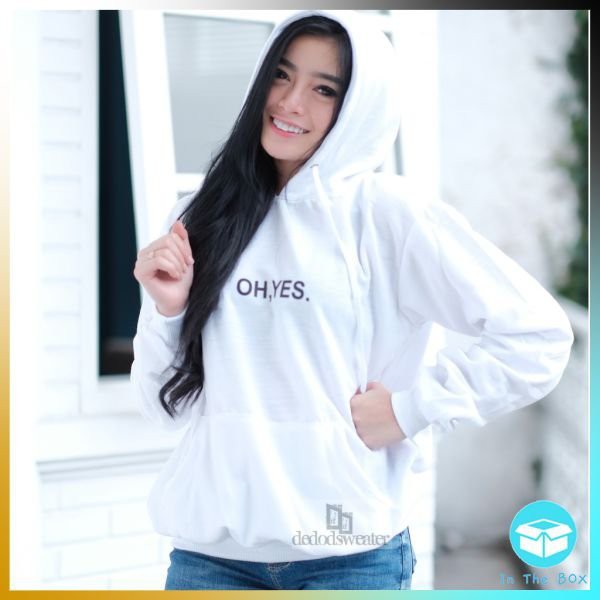 LARIS -       ITB Sweater Hoodie Wanita OH YES Fleece