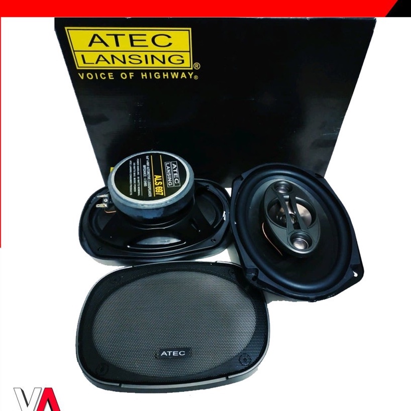 Speaker Oval 4-Way Altec Lansing ALS697 6 x 9 Inch Atec Lansing