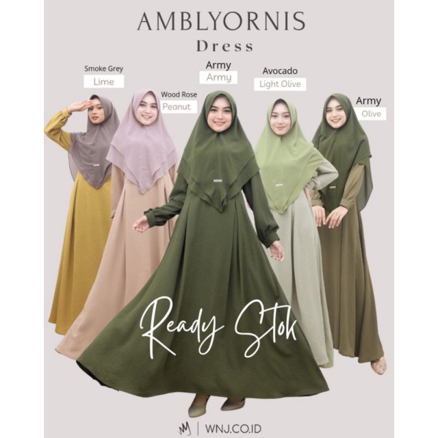 Gamis Crincle Amblyornis by WNJ