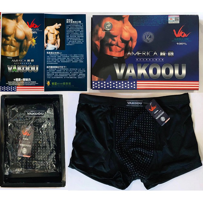 [COD] Celana Dalam Boxer Magnet Terapi Pembesar Mr P Kesehatan Pria Dewasa Vakoou ORI Terbukti Ampuh