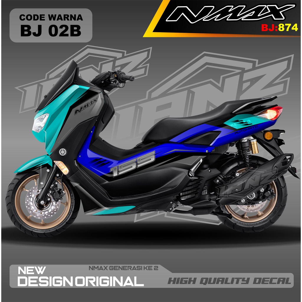 STICKER DECAL ALL NEW NMAX / DECAL STIKER FULL BODY NMAX / stiker decal nmax terbaru