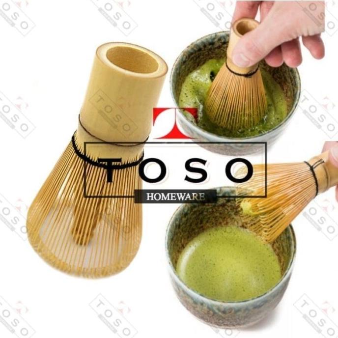 

[ COD ] Chasen Bambu Kuas Pengaduk Matcha Green Tea Japan Bamboo Whisk Brush HEMAT Kode 1443