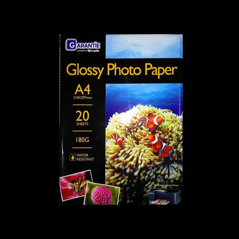 GARANTIE Kertas Foto Paper Glossy A4 180 gsm