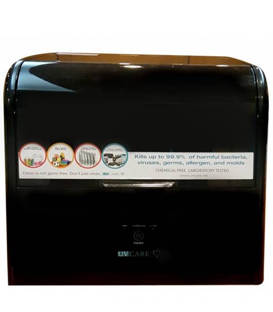 UV care Multi purpose sterilizer steril uv uvcare desteril multipurpose alat steril sendok garpu piring laptop pengering all in one brand USA black colour garansi 1 tahun