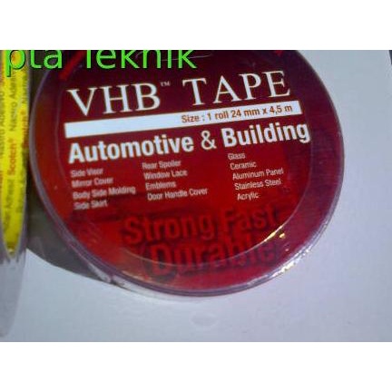 

➲ Double Tape VHB 3M (24mm x 4,5M) ⅍