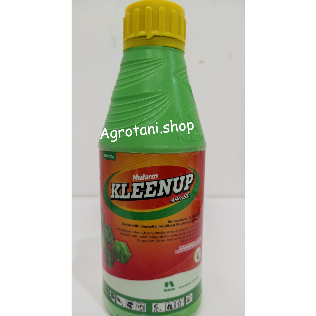 Kleenup 480SL 1 Liter Herbisida Racun Pembasmi Rumput Liar, Alang-Alang, dan Gulma