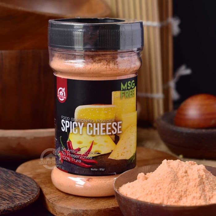 

House Of Organix Spicy Cheese 80 Gr Food Seasoning Powder