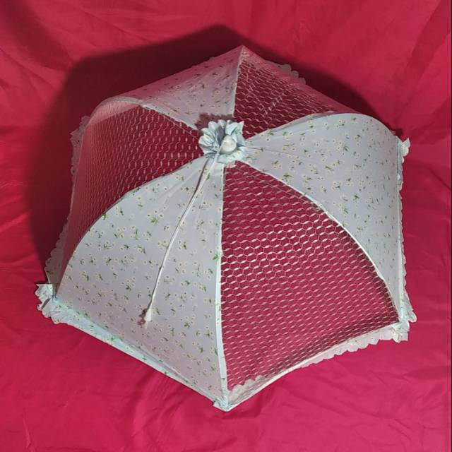 TUDUNG SAJI KAIN JARING HALUS