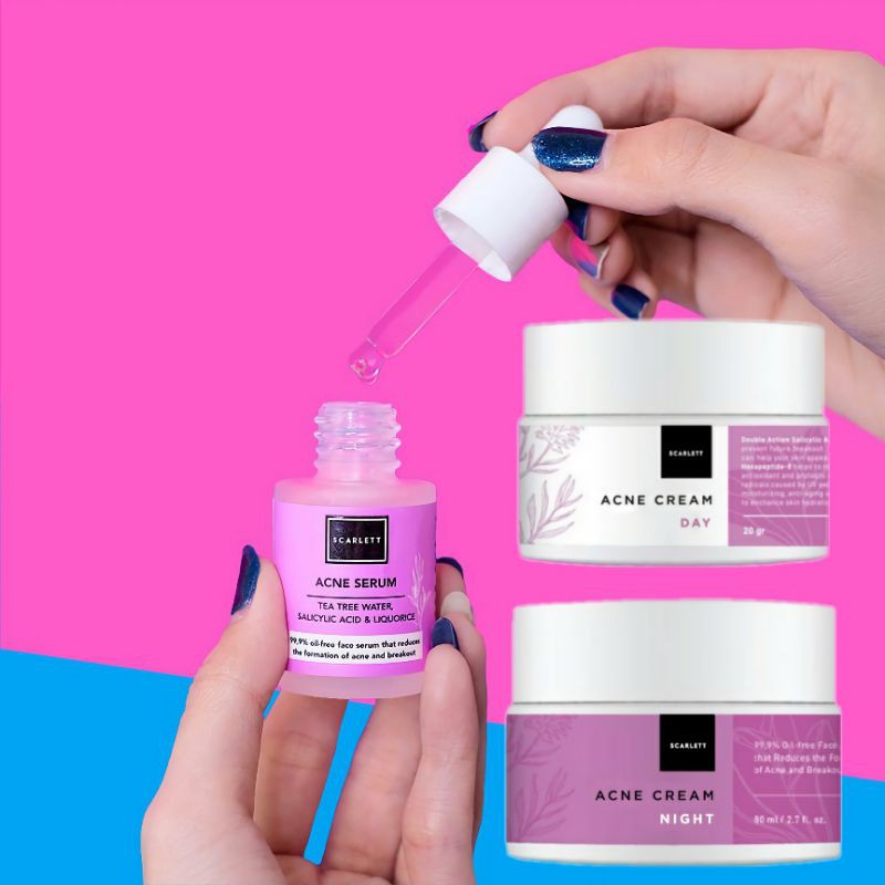 scarlett acne day cream