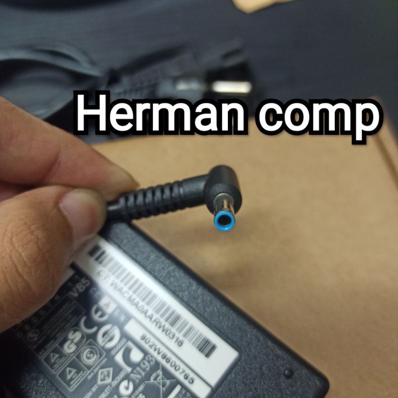 Original Adaptor Hp ADP-90WH D, PPP012D-S 19.5V 4.62A Blue Pin