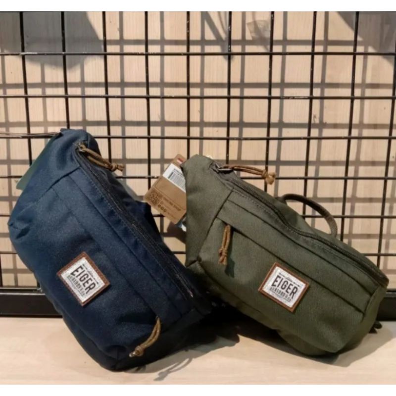 EIGER BRIG SLIM WAISTBAG OLIVE