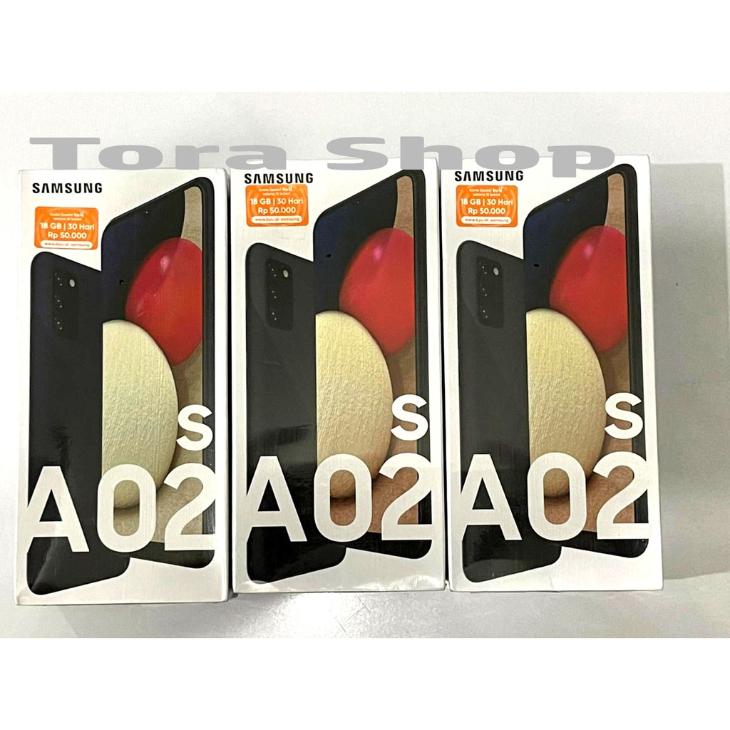 Samsung Galaxy A02S RAM 4GB ROM 64GB Garansi Resmi Samsung