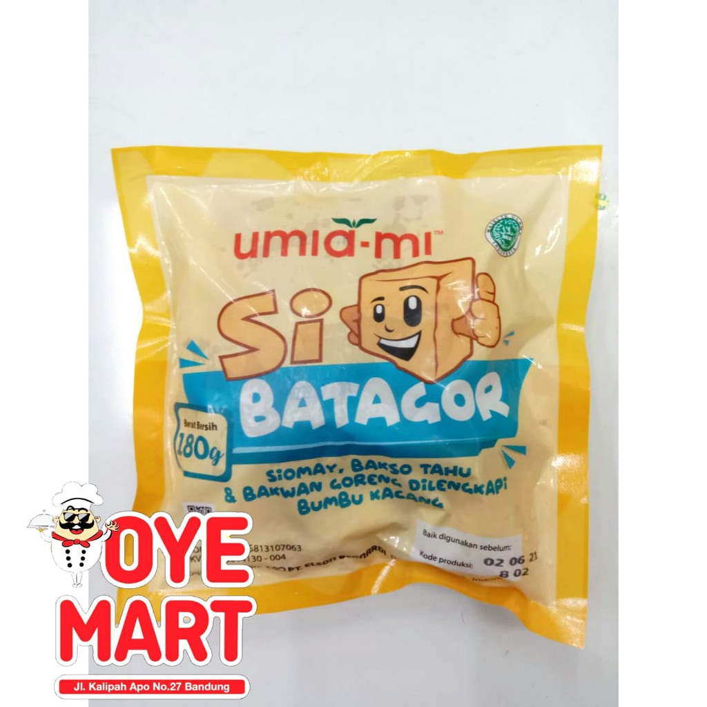 UMAMI SI BATAGOR 180GR-BATAGOR INSTAN DILENGKAPI SIOMAY HARGA PROMO/CAMILAN BEKU INSTAN