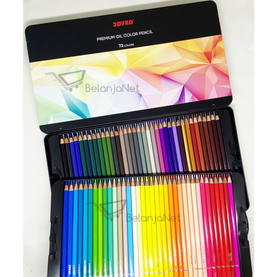 

Pensil Warna Premium | Premium Oil Color Pencil Joyko CP-TC126-72