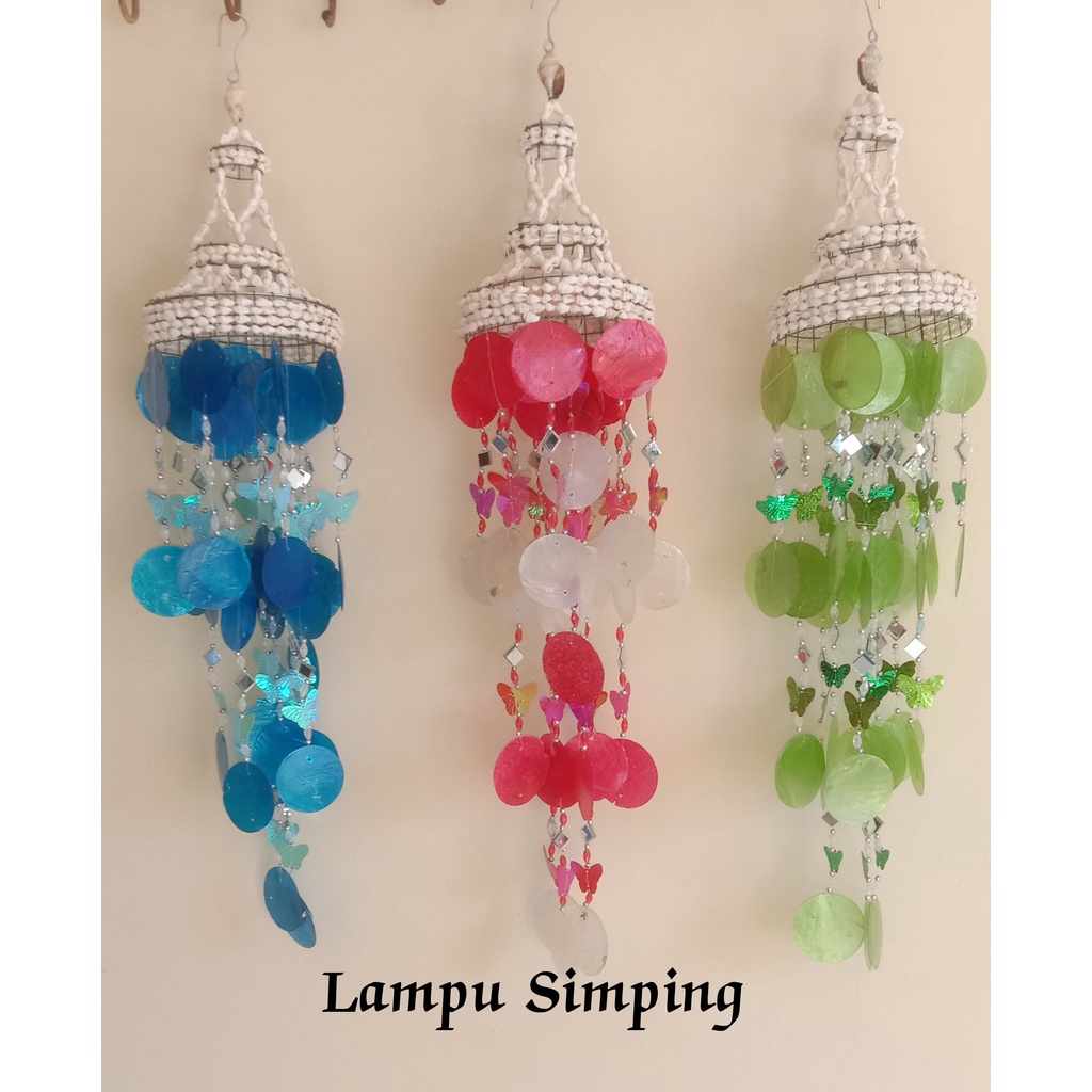 Hiasan Lampu Kerang Simping