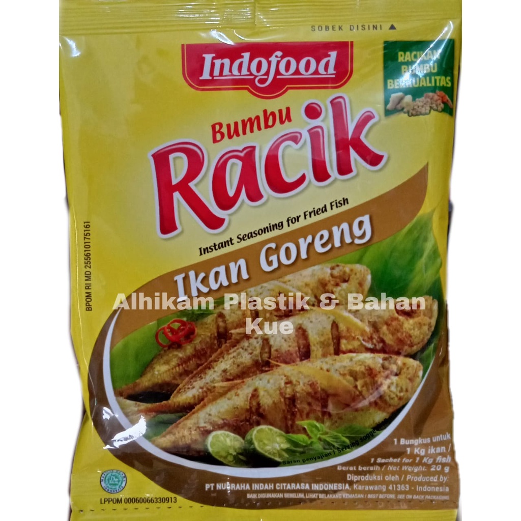 

Indofood Bumbu Racik Ikan Goreng 20gr