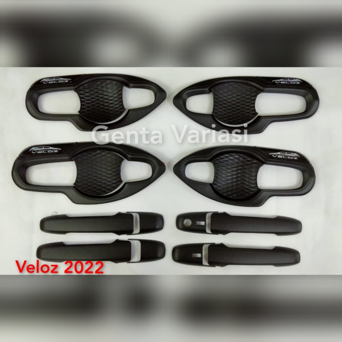 Cover Handle Outer Pintu Avanza Veloz 2022 Hitam Doff,..,