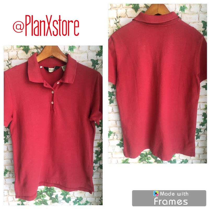 EDDIE BAUER KAOS POLO PRELOVED MURAH