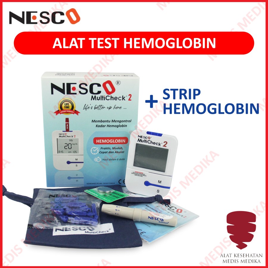 Alat Test GCU 3 in 1 Glucose Cholesterol Uric Acid 3in1 GCHb GCH