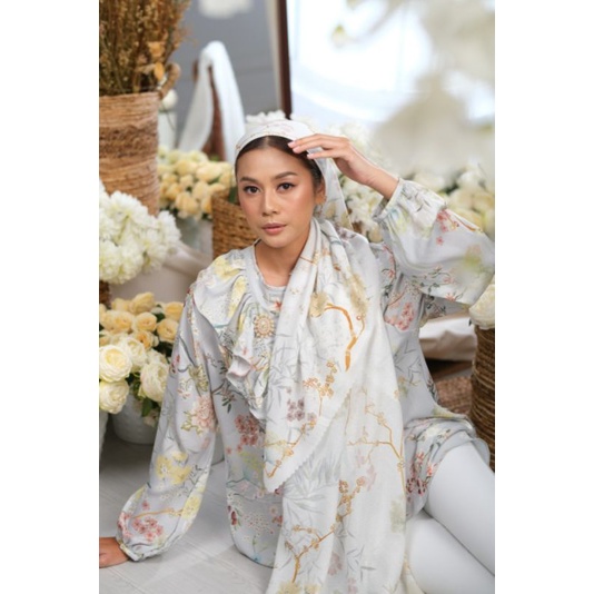 READY STOCK‼DHUHA SCARF RADWAH (Packing box)