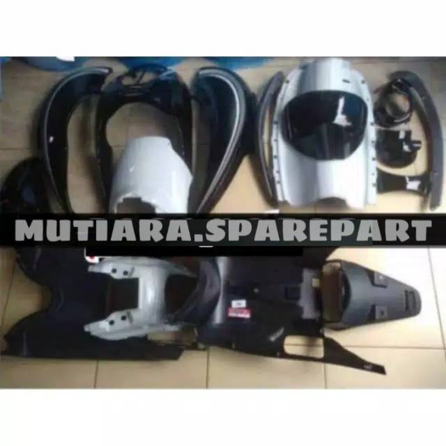 Full body halus kasar SCOOPY Karbu / scoopy lama warna hitam