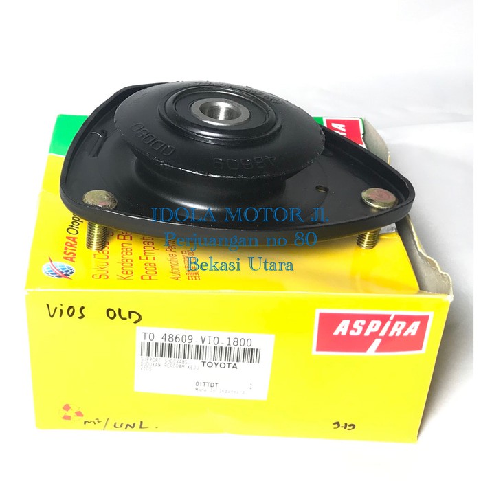 SUPPORT SHOCK BREAKER VIOS OLD T0-48609-VIO-1800 merk -ASPIRA-