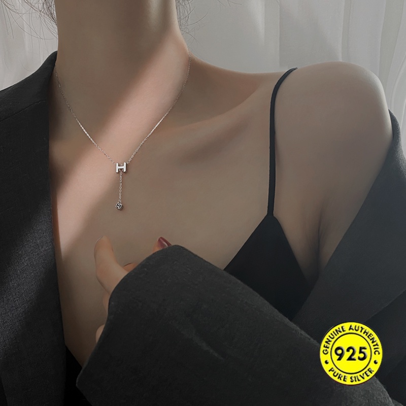 Kalung Bahan S925 Silver Untuk Wanita